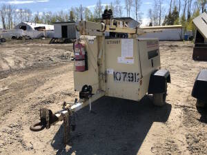 1999 Ingersoll Rand L6-4MH 6Kw Light Tower 28,740hrs Showing Located at 5603-50 Ave. Warburg, AB T0C 2T0