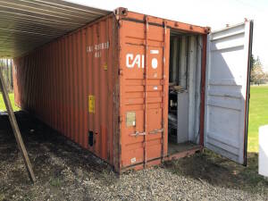 40' Sea Container (Cannot be removed until June 9th) Located at 5603-50 Ave. Warburg, AB T0C 2T0