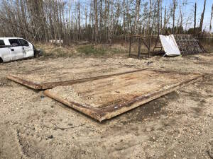 Lot of (2) 20' Rig Mats Located at 5603-50 Ave. Warburg, AB T0C 2T0