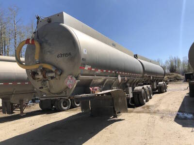 2006 Advance Engineered Products Tandem-Axle Aluminum Super B Pup Tank Trailer Serial No 2AEARPBE06R000158 Unit No 2836 Located at 310-2nd Ave. Fox Creek, AB T0H 1P0
