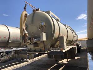 2012 Stephens Tridem Tank Trailer, DOT 407 Spec, 2 Compartment, 42,000L Cap., Tires 11R24.5, 2 Finch 5332E Level Monitors, Alum Railing VIN 1S9AB15C2CH474438 Unit # 2089 Located at 5603-50 Ave. Warburg, AB T0C 2T0