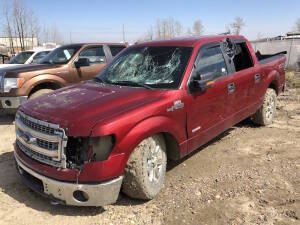 2013 Ford F150 XLT Crew Cab XTR 4x4 Pickup - Parts, Auto Trans, Short Box VIN 00418 Unit # 3224 Located at 5603-50 Ave. Warburg, AB T0C 2T0