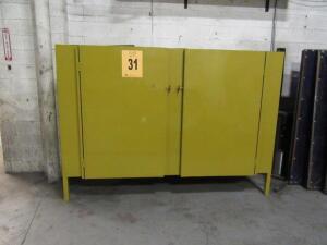 DOUBLE DOOR STORAGE CABINET 100''