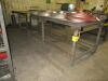 16' X 48'' WELDING STEEL TABLE