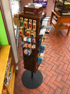 Spinning Merchandiser Floor Display w/Hooks