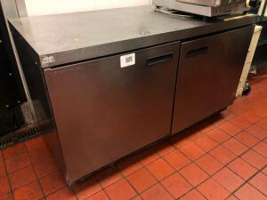 Delfield Lowboy 2-Door Refrigerated Prep Table 4460N-A12