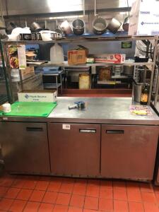 Delfield 3-Door Refrigerated Prep Table 4472N-M405