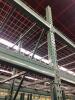 4 Sections of Teardrop Pallet Racking; (5) 42"D x 12'H Uprights + (8) 4" Thick x 10'L Beams + (8) 42"L x 60"W Wire Decks + (8) 4"Thick Beams x 8'L Bea - 4