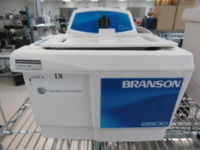 BRANSON 2800 ULTRASONIC CLEANER