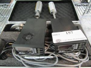 LOT (QTY.2) MKS PIRANI GAUGES SERIES 345, (QTY.2) MKS PDR 2000 DUAL CAPACITANCE MANOMETERS, (QTY.1) MKS BARATHON CAPACITANCE MANOMETER, MODEL: 626B01T