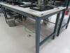 IAC INDUSTRIES LAB WORK WITH OVERHEAD LIGHT, 6'FT LONG, 30" WIDE, 82" HEIGHT, (TABLE ONLY), (DELAY PICK-UP) - 2