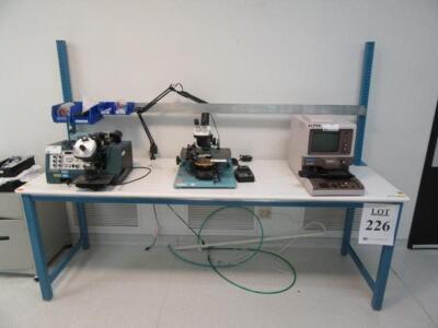 LAB WORK TABLE, 8'FT LONG, 30" WIDE, 70" H, (TABLE ONLY), (DELAY PICK-UP)