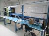 LOT (QTY.4) LAB WORK TABLE WITH OVERHEAD LIGHT, 6'FT LONG, 30" WIDE, 82" HEIGHT, (TABLES ONLY), (DELAY PICK-UP) - 2