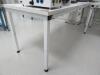 LOT (QTY. 3) LAB WORK TABLES WITH WHITE TOP, (1) TABLE IS IN YELLOW LAB), (TABLES ONLY), (DELAY PICK-UP) - 3