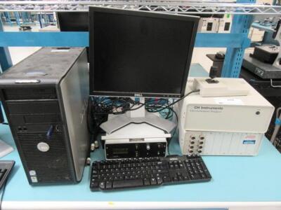 CH INSTRUMENTS ELECTROCHEMICAL ANALYZER MODEL: CHI604C AND CHI684, WITH LANG MCL-3