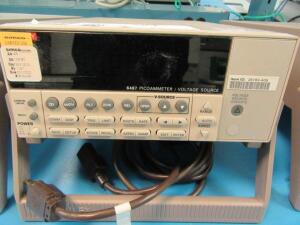 KEITHLEY 6487 PICOAMMETER/VOLTAGE SOURCE