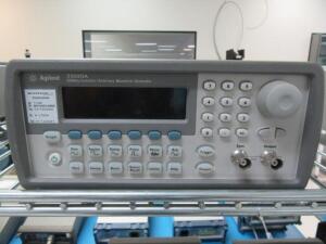 AGILENT 33220A 20 MHZ FUNCTION/ARBITRARY WAVEFORM GENERATOR, S/N: MY44014982