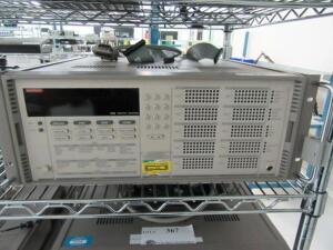 KEITHLEY 7002 SWITCH SYSTEM WITH (4) 7011-S MODULES, (1) 7012-C MODULE, (1) 7020-D MODULE, (1) 7020 MODULE, (1) 7158 MODULE