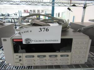 KEITHLEY 7001 SWITCH SYSTEM WITH (1) 7152 MODULE