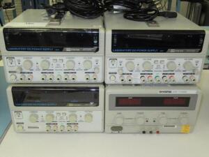 LOT (QTY.4) GW INSTEK LABORATORY DC POWER SUPPLIES, (2) MODEL: GPS-4303, (1) MODEL: GPS-2303, (1) GPR-11H30D