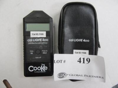 THE COOKE CAL-LIGHT 400 CALIBRATED PRECISION LIGHTMETER