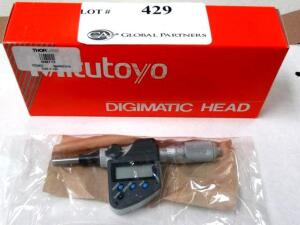 (NEW) MITUTOYO MICROMETER, MODEL: 350-357-30