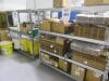 (2) SECTIONS OF RACKING W/ RADNOR SORBENT SOCKS, SPILL RESPONSE KIT AND 2 DOOR STORAGE CABINET W/ CONTENTS (MACHINE SHOP)