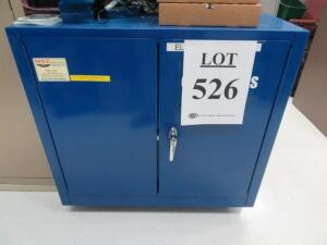 EAGLE 22 GAL. ACID & CORROSIVE STORAGE CABINET, MODEL: CRA-71, (LAB NEXT TO FRONT OFFICE)