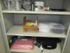 LOT (QTY.2) METAL STORAGE CABINETS AND (QTY.1) WOOD STORAGE CABINETS WITH CONTENTS, (LAB NEXT TO EXIT) - 8