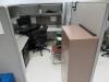 LOT 3-PEROSN DOUBLE SIDED MODULAR WORK STATION WITH CHAIRS AND MONITORS, PLUS METAL DESK, (NO CONTENTS), (LAB NEXT TO FRONT OFFICE) - 3