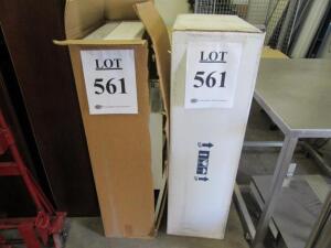 LOT OF (4) FAN FILTER UNITS (2) TERRA UNIVERSAL MODEL: 6601-24-H AND (2) TECHNICAL AIR PRODUCTS MODEL: 421-SPX-ULPA (WAREHOUSE)