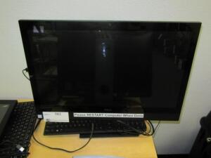 DELL OPTIPLEX 7450 ALL IN ONE TOUCH SCREEN DESKTOP COMPUTER, INTEL CORE i5 3.2 GHZ, 8 GB RAM AND HARD DRIVE WITH STAND, (NO OPERATING SYSTEM)