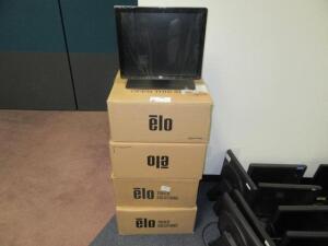 ELO 19" TOUCHSCREEN MONITORS, (QTY.2) MODEL: ET1929LM-7CWA-1-BL-G, (QTY.1) MODEL: ET1903LM-2UWA-O-BL-G