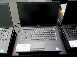 LOT (QTY.5) DELL LATITUDE 7480 LAPTOPS, CORE i5 7TH GEN, (NO AC ADAPTORS), (NO OPERATING SYSTEM)