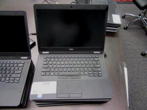 LOT (QTY.5) DELL LATITUDE E7470 CORE i5, (NO AC ADAPTORS), (NO OPERATING SYSTEM)