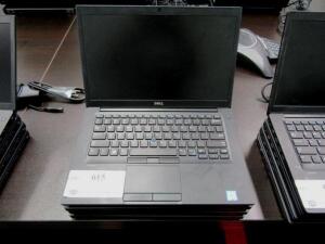 LOT (QTY.4) DELL LATITUDE 7480 LAPTOPS, CORE i5, (NO AC ADAPTORS), (NO OPERATING SYSTEM)