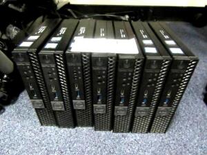 LOT OF ASST'D DELL COMPUTERS (4) OPTIPLEX 7050, (2) OPTIPLEX 7060 AND (1) OPTIPLEX 7070 (NO HARD DRIVE)