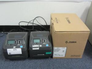 LOT OF (3) ZEBRA LABEL PRINTER MODEL: ZD500