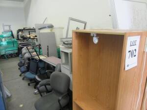 APPROX. 15 PERSON HERMIN MILLER WORK STATION W/ APPROX. (35) CHAIRS