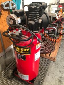 HUSKY AIR COMPRESSOR, 30 GALLON, 2HP, UPRIGHT