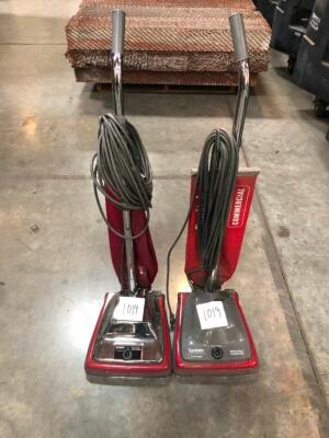 LOT, 2 SANITAIR COMMERCIAL VACCUUM CLEANERS