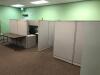 LOT OF 22, OFFICE CUBICLES, VARIOUS CONFIGURATIONS, INCLUDES APPROXIMATELY 24 OFFICE CHAIRS INSIDE CUBICLES, (LOT IS FURNITURE ONLY, LOT DOES NOT INCLUDE ANY IT EQUIPMENT OR ELECTRONICS) - 13