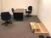 LOT, CONTENTS OF 2 OFFICES, (LOT IS FURNITURE ONLY, LOT DOES NOT INCLUDE ANY IT EQUIPMENT OR ELECTRONICS) - 2