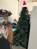 LOT, CONTENTS OF ROOM, CHROME METRO RACKS, CHRISTMAS DECORATIONS, CHAIRS, STEEL CABINETS, OTHER MISC. - 7