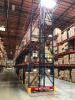 LOT, PALLET RACKING, 2 BACK TO BACK CONNECTED ROWS, CONSISTING OF 40 UPRIGHTS 34" WIDE X 25' TALL, 304 BEAMS 9' LONG. MAY NEED SPRINKLER AND OR ELECTRIC REMOVED.