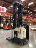 CROWN STAND UP REACH TRUCK, MODEL RR5225-45-300, SERIAL # 1A322479, WITH BATTERY, HOURS 6688, WITH MOTOROLA VC5090, WITH SYMBOL LS3578-ER20005WR (THIS LOT HAS A DELAYED PICK UP UNTIL 7-28-20) - 3