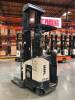 CROWN STAND UP REACH TRUCK, MODEL RR5225-45-300, SERIAL # 1A322482, WITH BATTERY, HOURS 5172, WITH MOTOROLA VC5090, WITH SYMBOL LS3578-ER20005WR (THIS LOT HAS A DELAYED PICK UP UNTIL 7-28-20) - 3