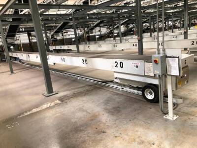 TRAILER LOADER, DEMATIC, 67', (57' BELT, 10' SKATE TAIL)