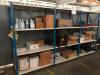 LOT, 3 SECTION S OF LIGHT SHELVING PLUS CONTENTS - 2