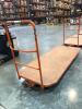 LOT OF 10, TUG CARTS BY NUTTING, 9' X 42" - 2